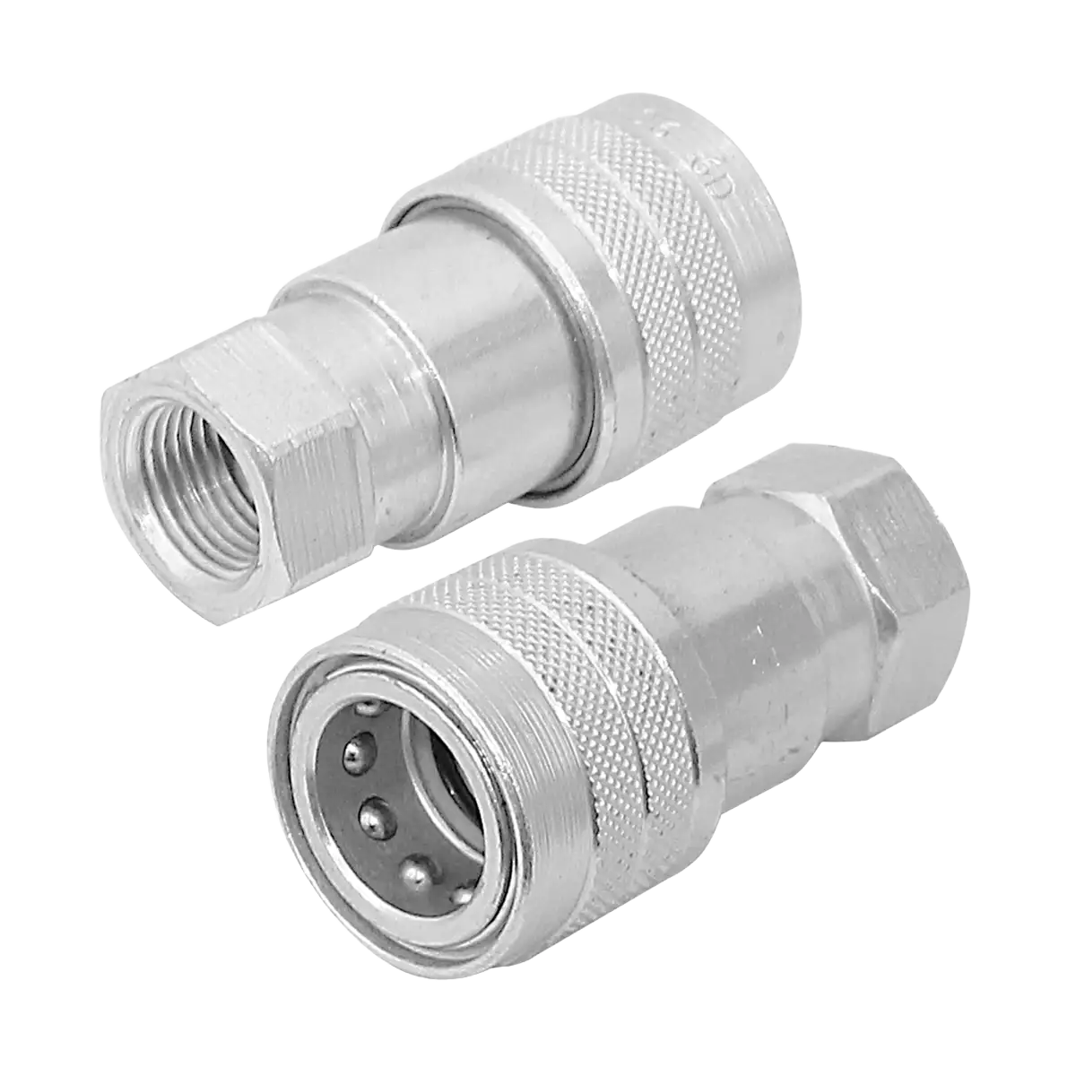 Acople rápido hidráulico - hembra - 3/4" nptf - 250 bar.