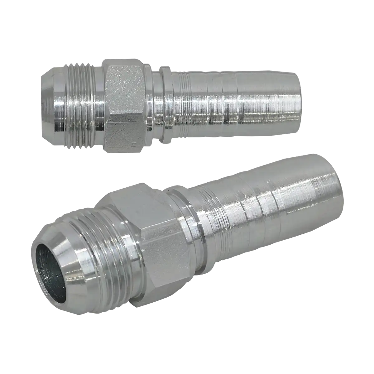 Conexión macho jic - 1/4" - 1/2" -12510-04-05