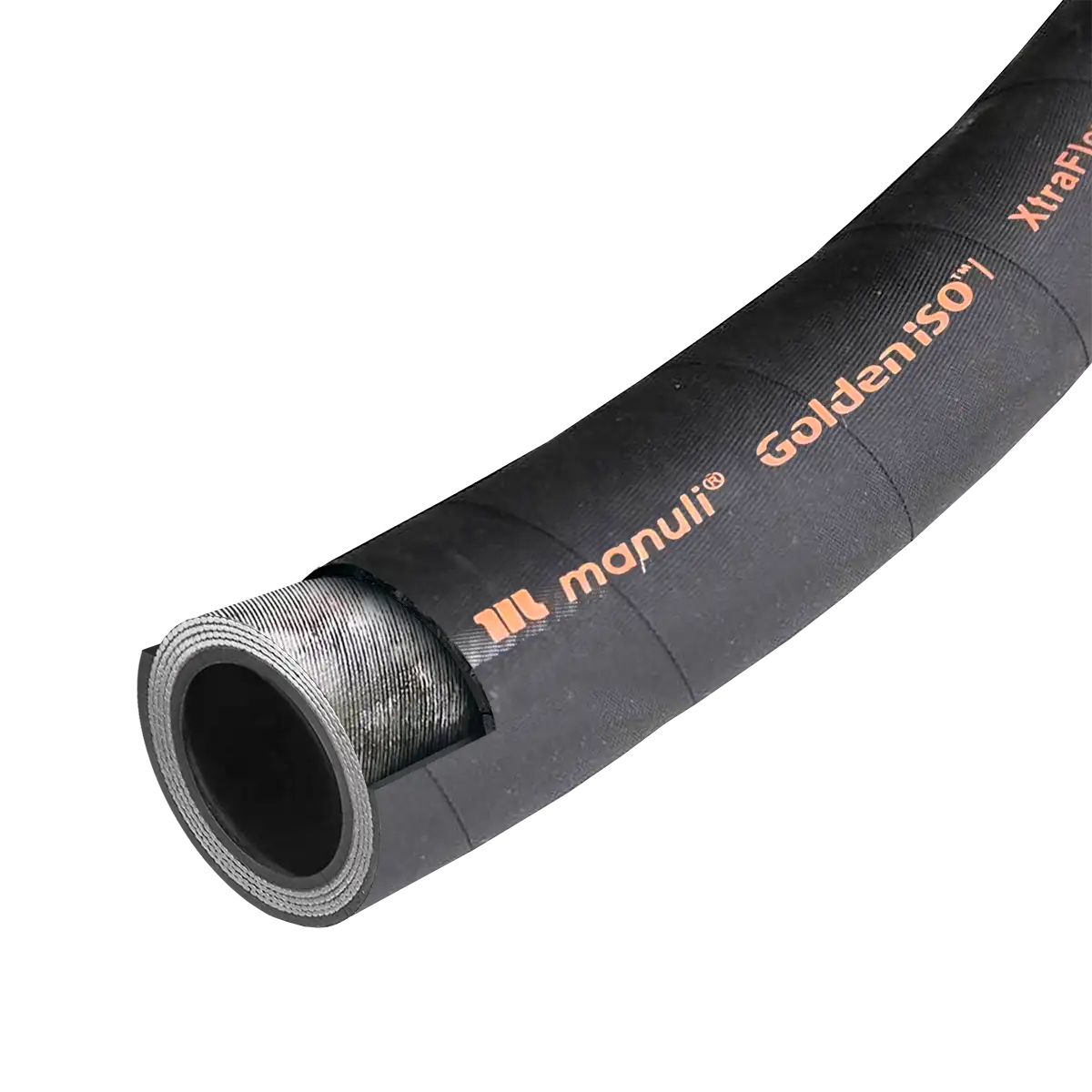 Manguera - dn19 - 3/4" - 4 tramas acero - goldeniso/35 xtraflex - 5070 psi