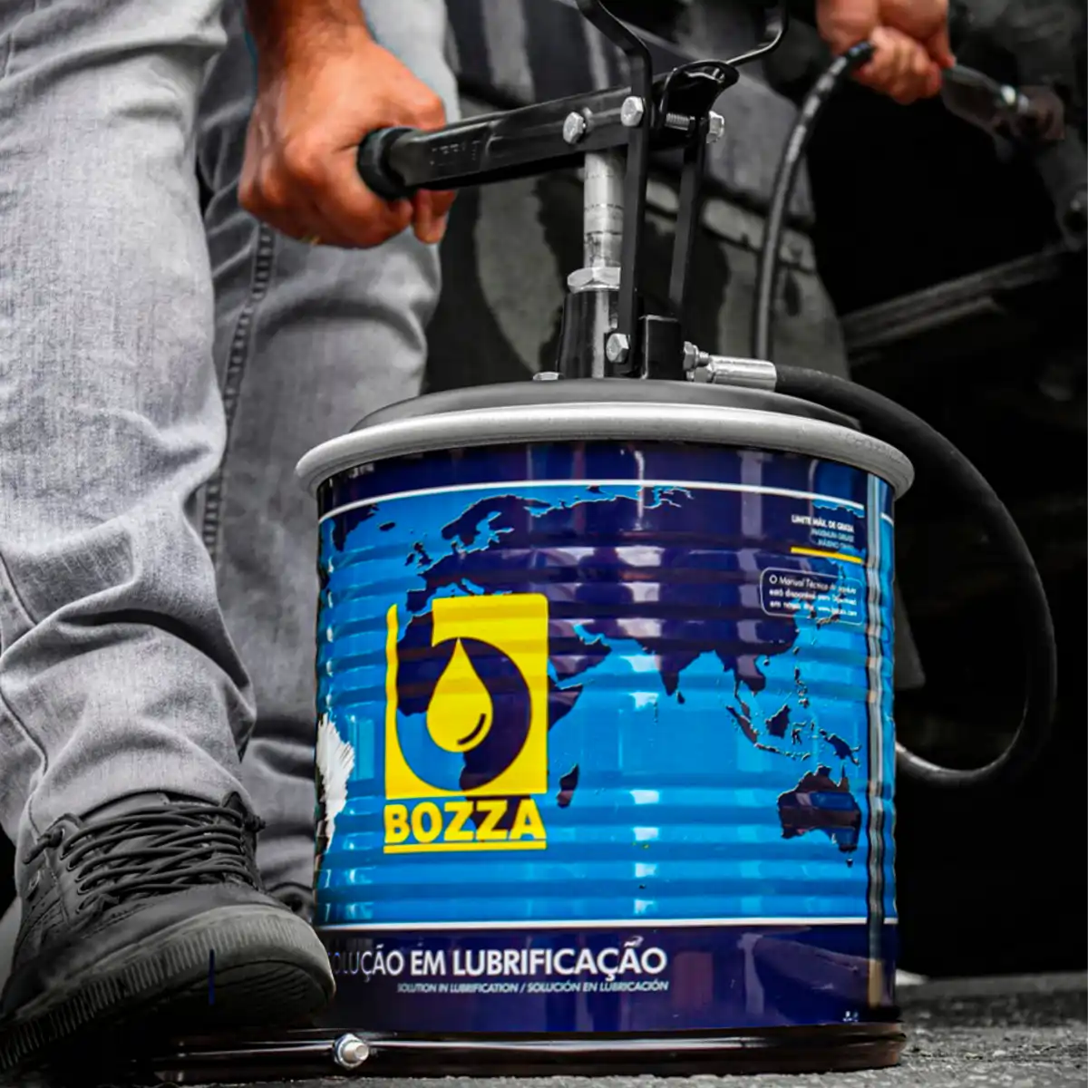 Bomba manual para grasa de 7 kg - G3 (REFORZADO) - imagen 2