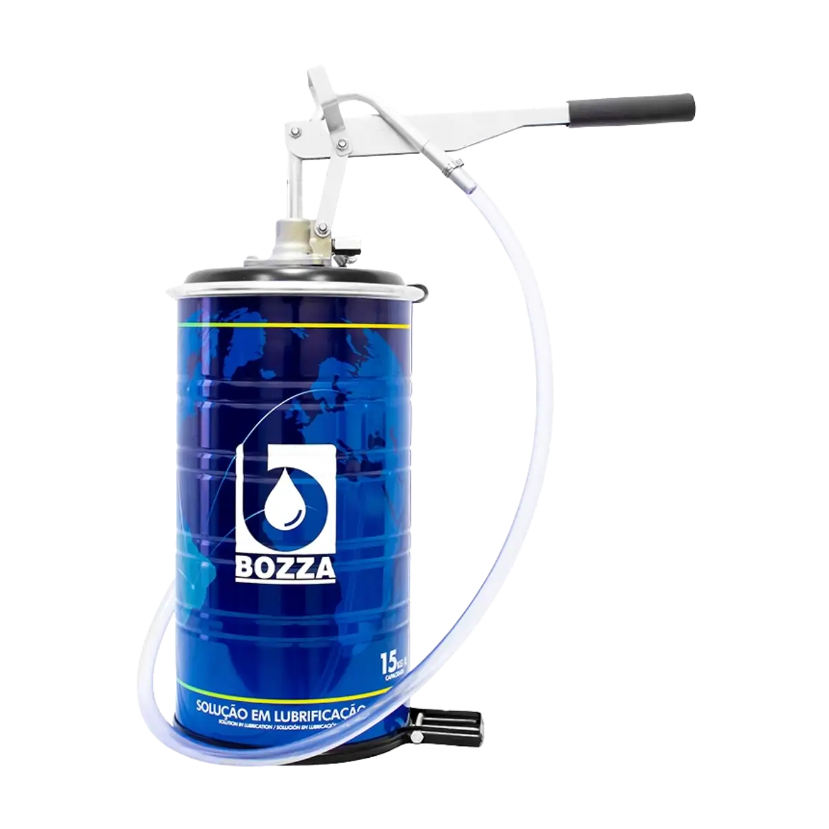 Bomba manual para aceite de 15 lts.