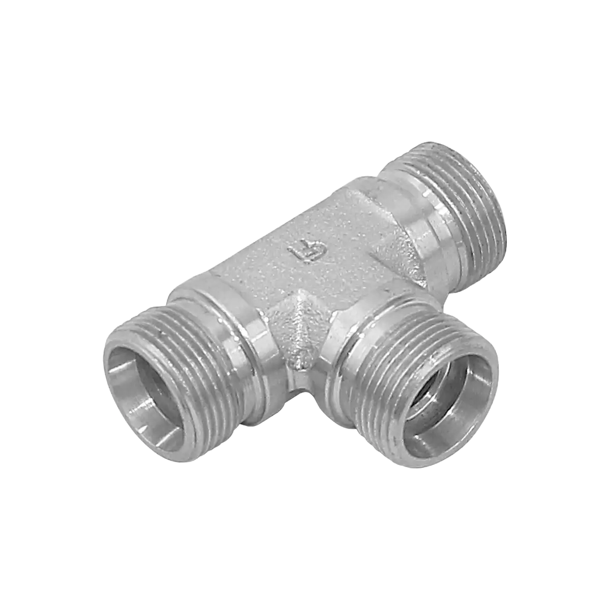 Adaptador tee métrico - serie pesada - 42x2.0 - tubo 30mm.