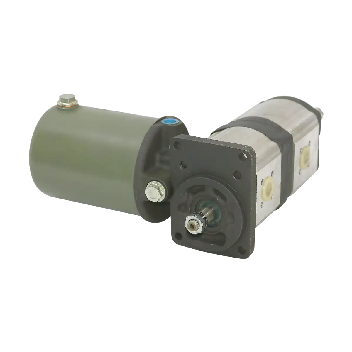 Bomba doble de engranajes C/ Tanque - 16/19 cm3 - AH - Eje cónico