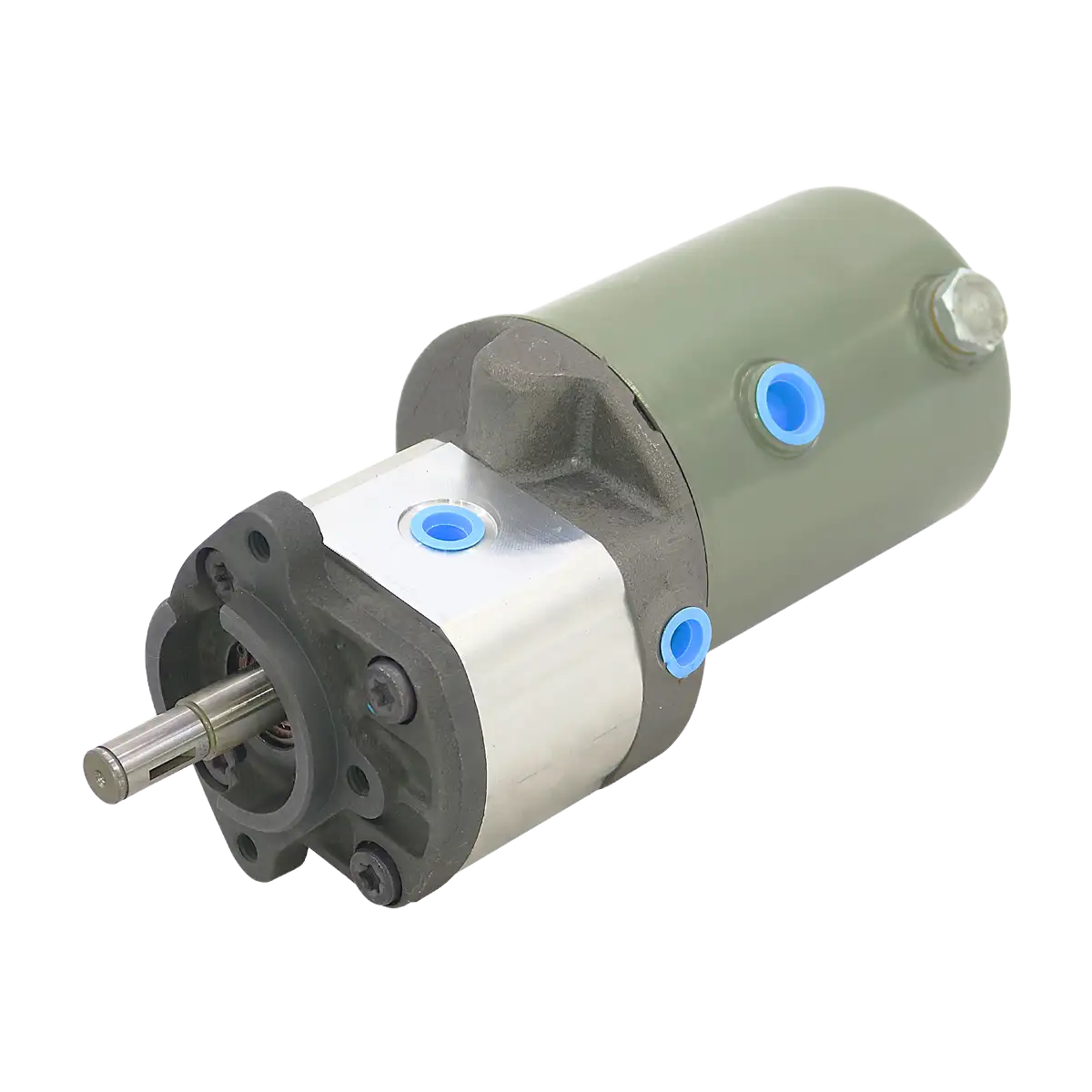 Bomba de engranajes - 11 cm3 - H - Eje cilíndrico 15mm - con tanque