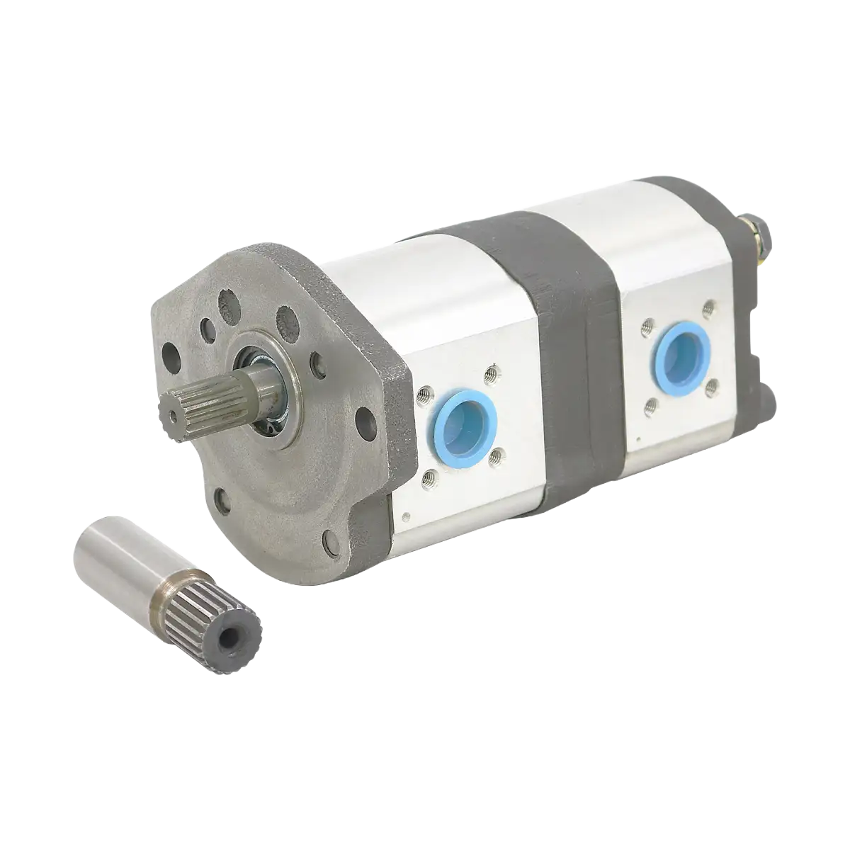 Bomba doble de engranajes - 16/08 cm3 - Adaptada Para Johnn Deere