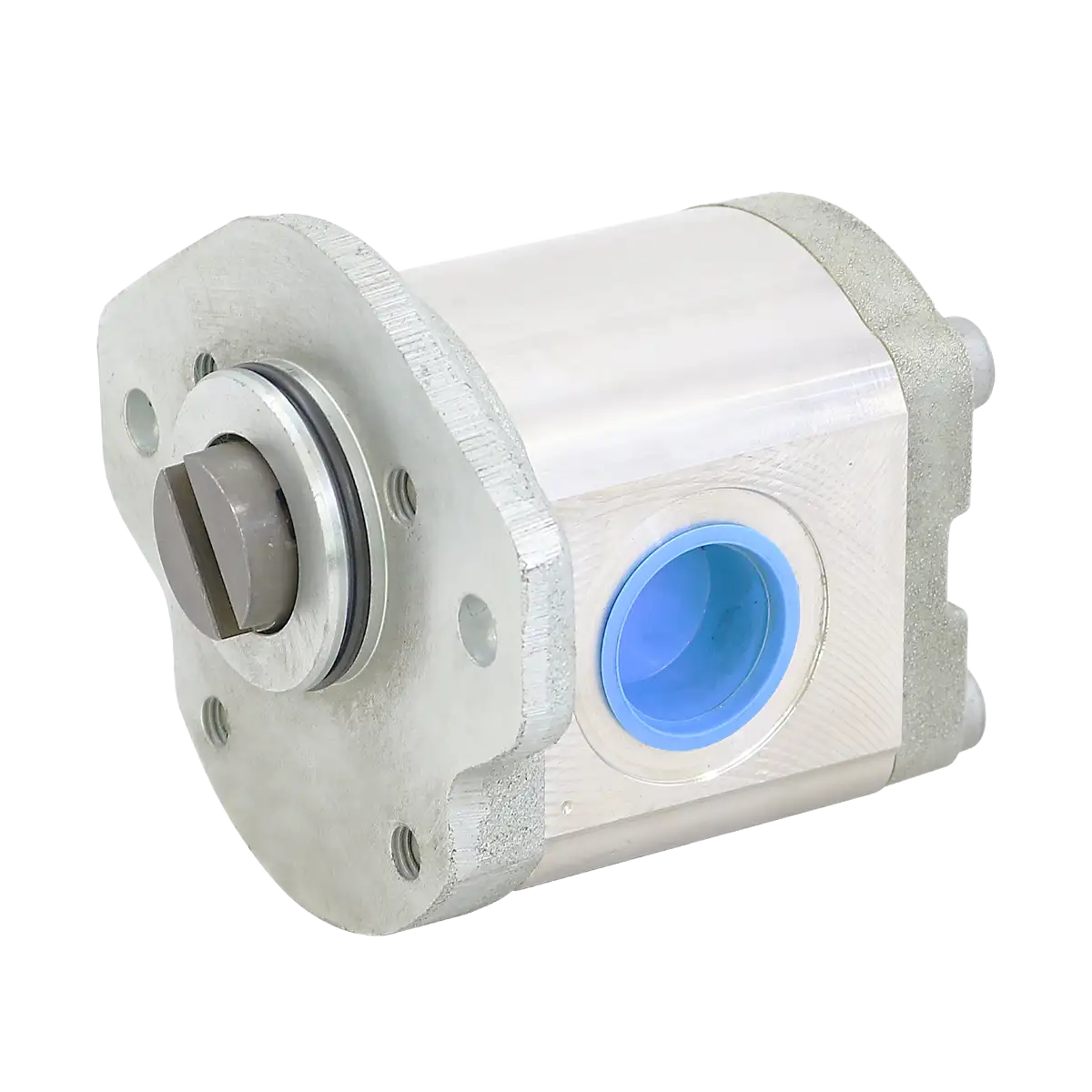 Bomba de engranajes - 19 cm3 - AH - brida especial - Eje bajo c/ conector