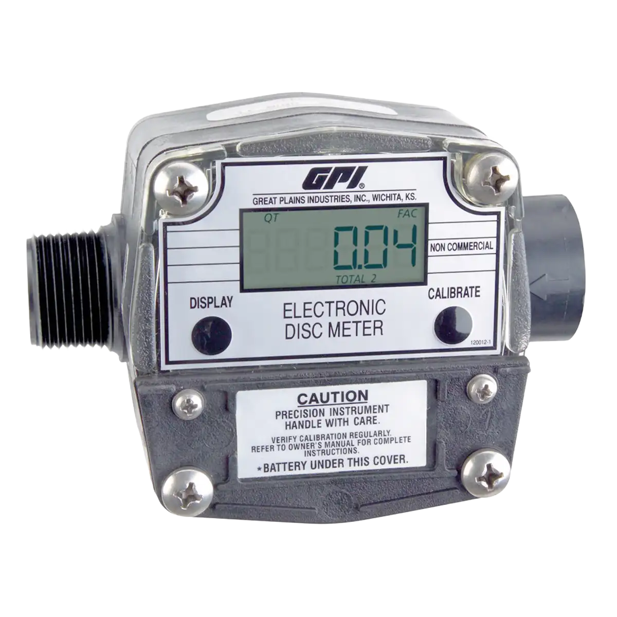 Gpi - medidor / totalizador digital para herbicida 1" npt
