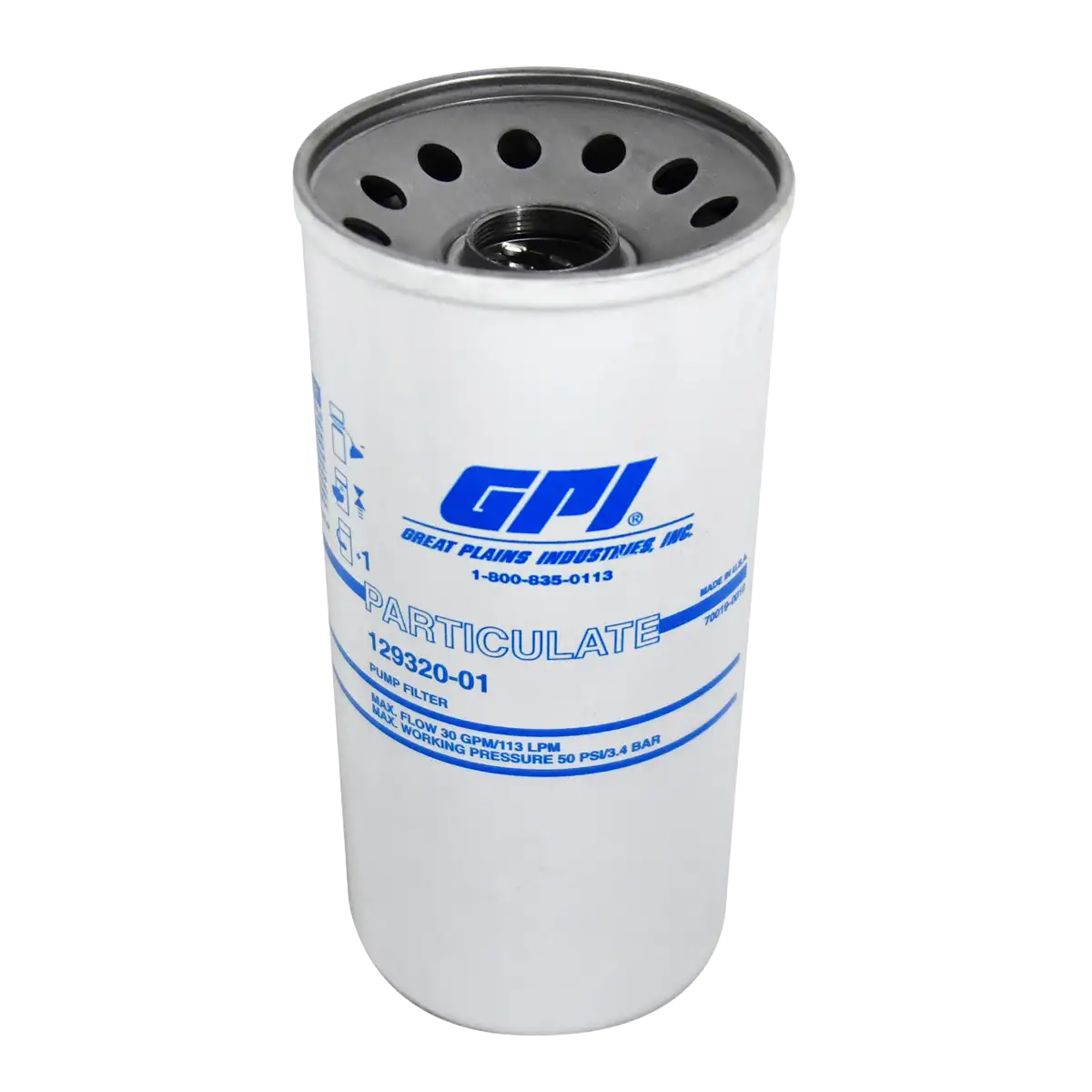 Gpi - Filtro de De Combustible 1.1/2 - Rosca 1" Npt