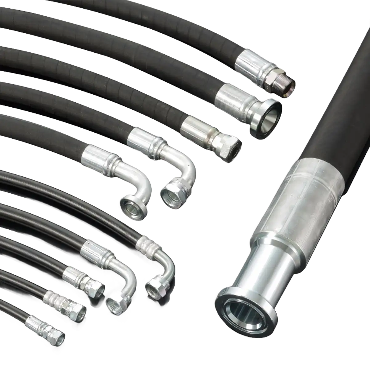 Manguera de alta presión 1/4" x 3040 mm  - 10000 psi