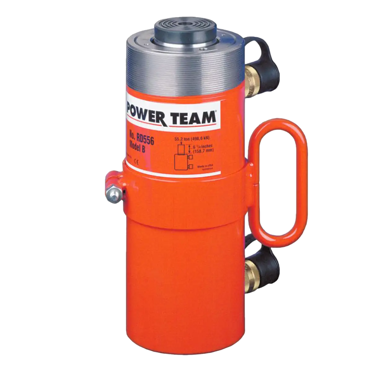 Cilindro 25t - doble efecto - carrera 158,75 mm - 10000 psi - 3/8" nptf