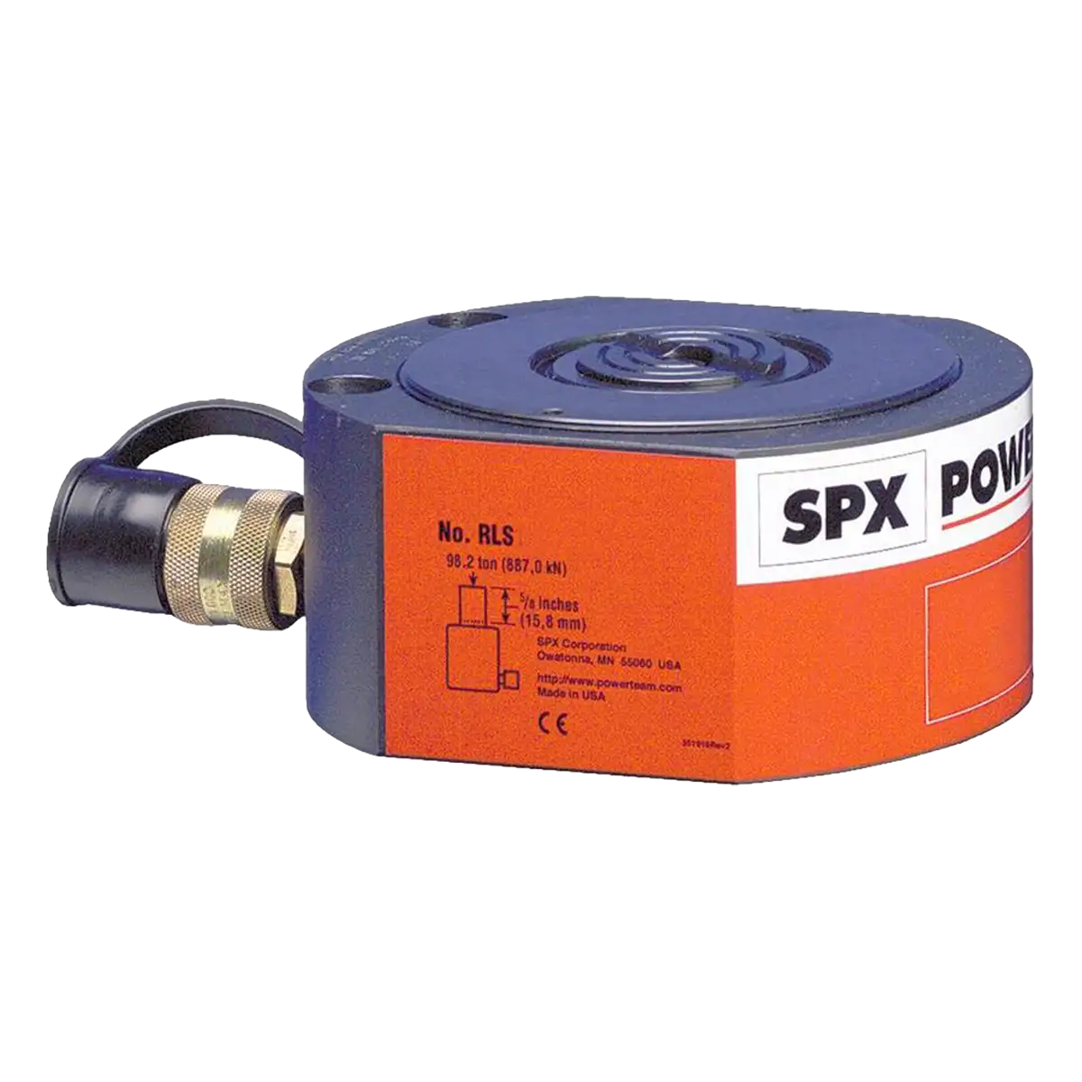 Cilindro 30t - simple efecto - bajo perfil - carrera 12,7 mm - 10000psi - 3/8"npt
