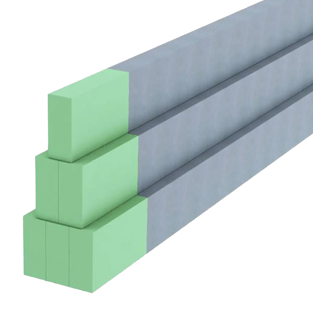 Fundición nodular rectangular - 082,50 x 107,90 mm - FE 450-12