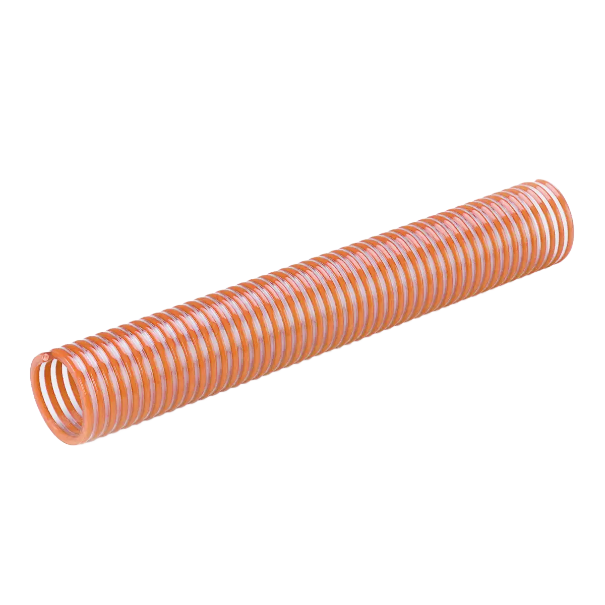 Manguera pvc - succión pesada - naranja - 4" - 75 psi