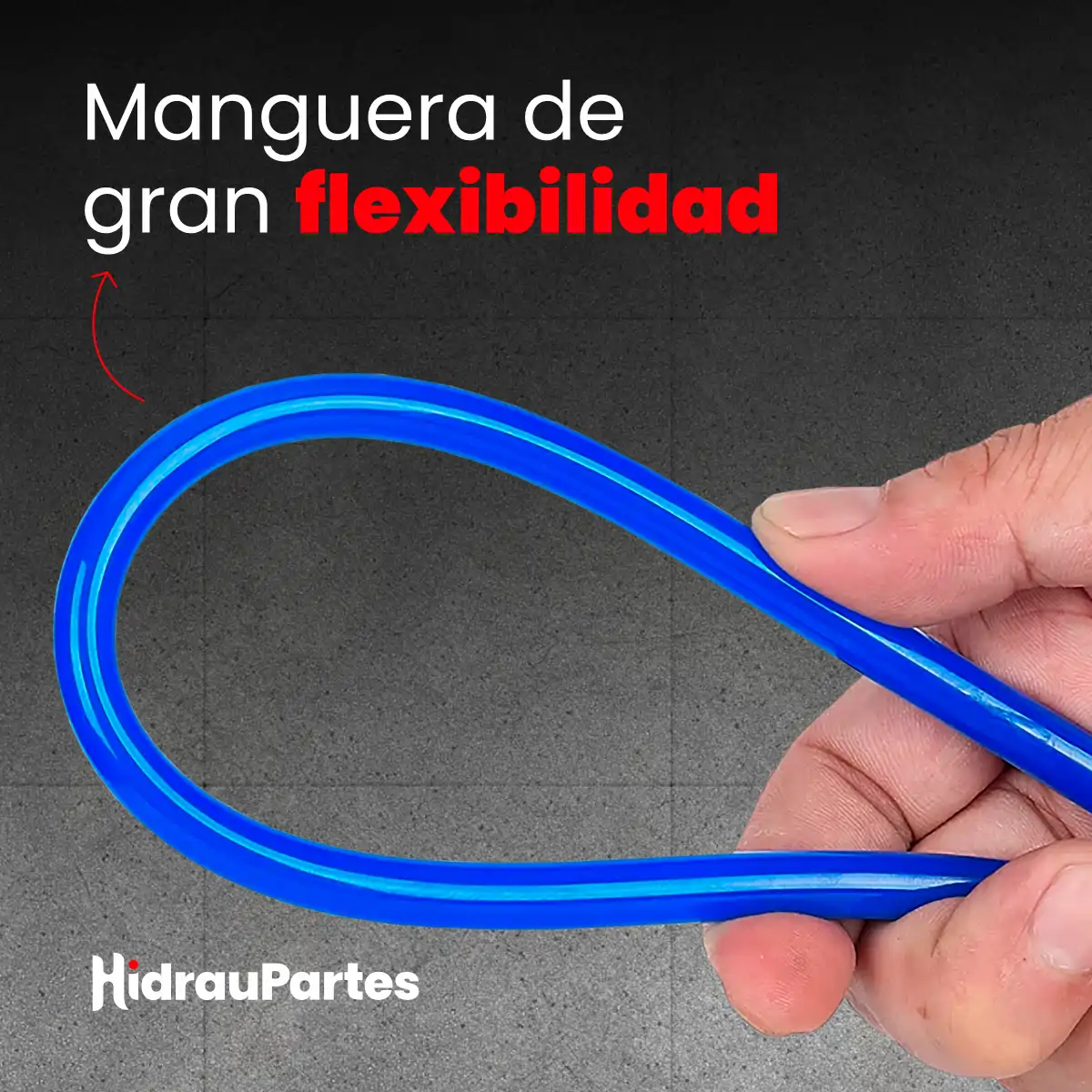 Tubo poliuretano flexible 06 mm x 1 mm - azul - imagen 2