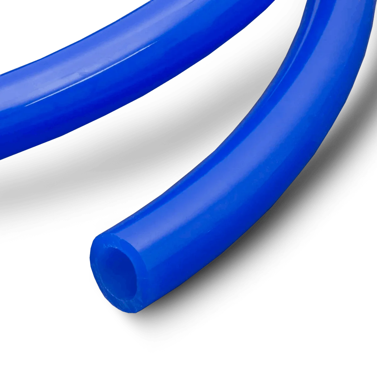 Tubo poliuretano flexible 10 mm x 1 mm - azul