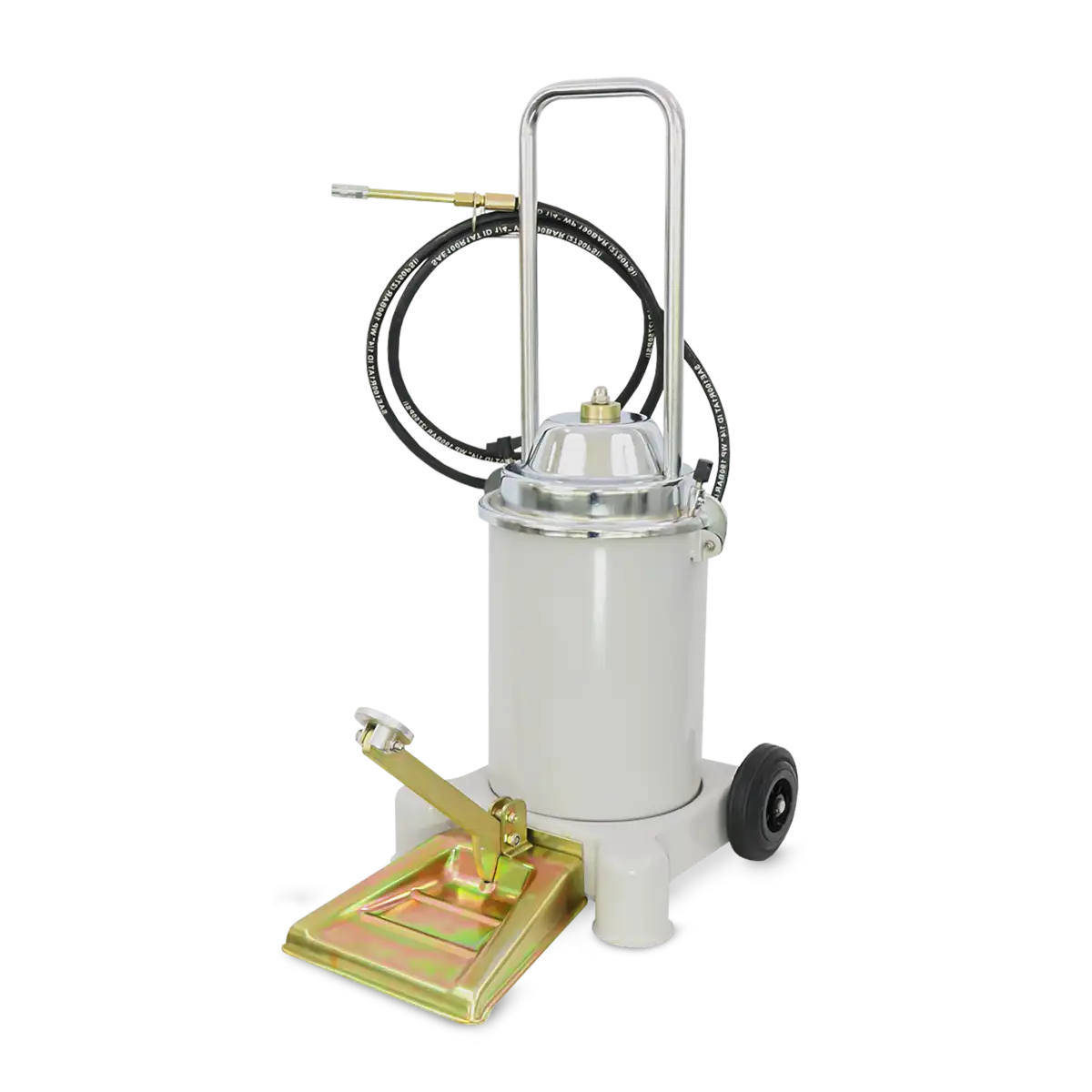 Engrasadora a pedal con reservorio de 13 kg