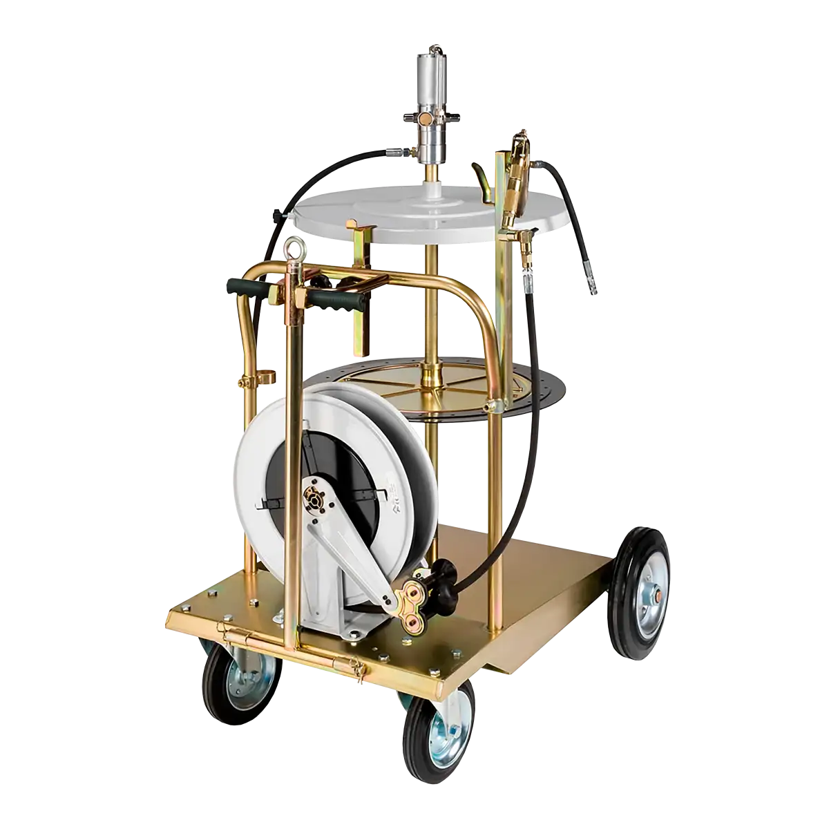 Powerlub - Equipo movil para tambor de grasa de 200 kg