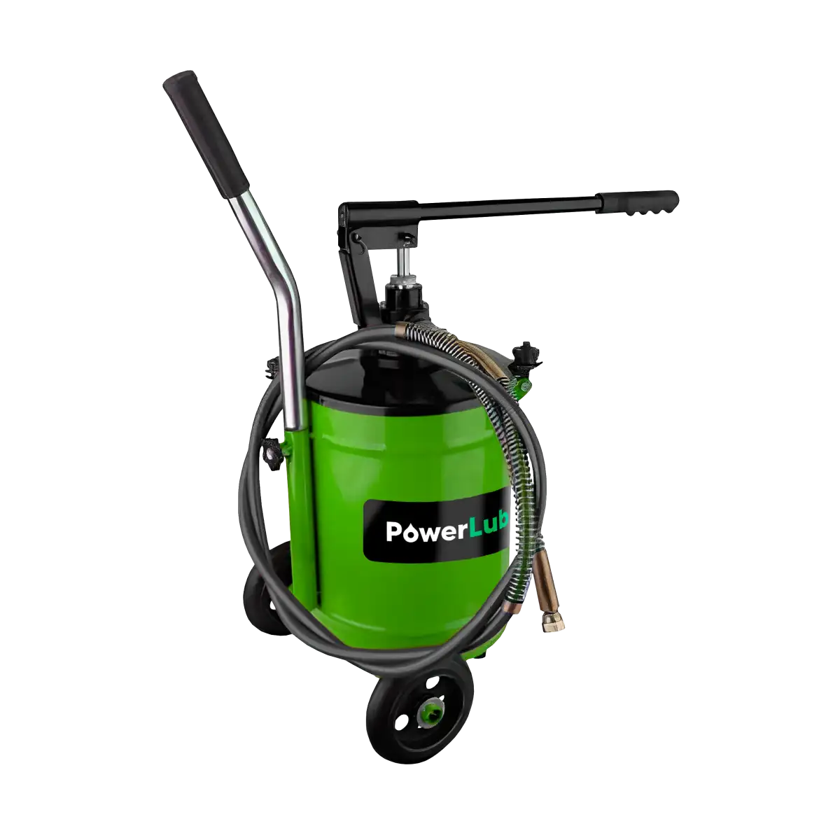 Bomba manual para grasa 5 kg con ruedas.