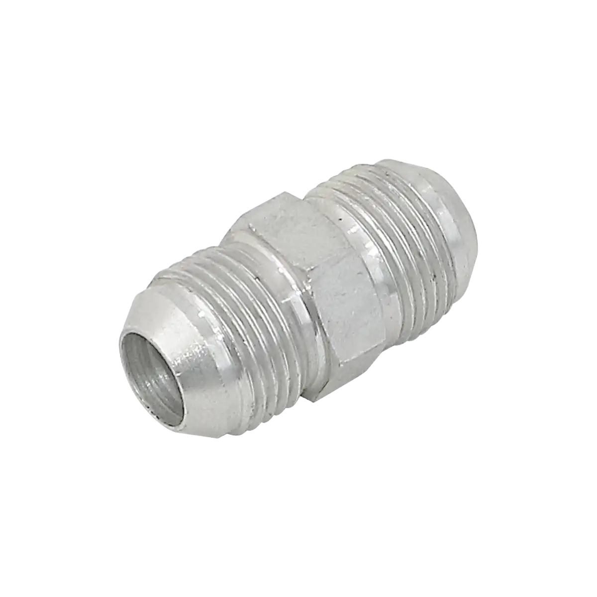 Adaptador recto - macho jic 7/16" - macho jic 7/16"