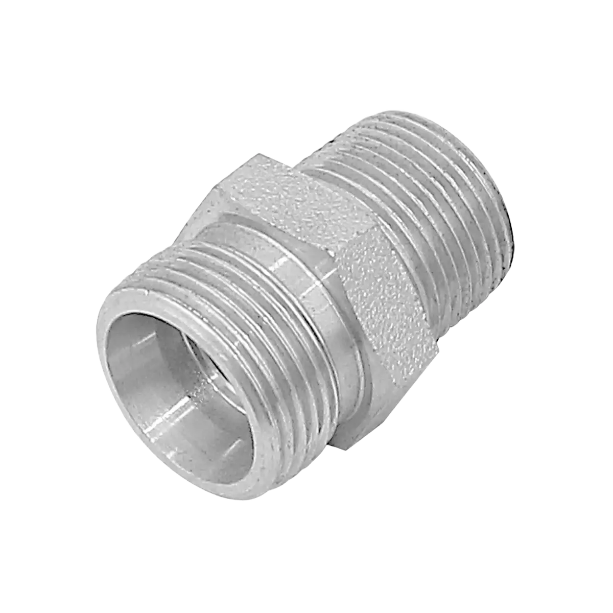Adaptador recto - macho nptf 1/2" - métrico 24x1.5 - tubo 16mm.