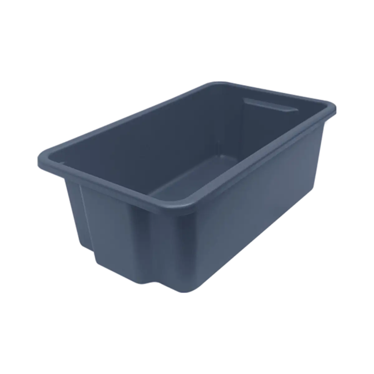 Caja Plastica Color Negro 390mm x 135mm x 235mm