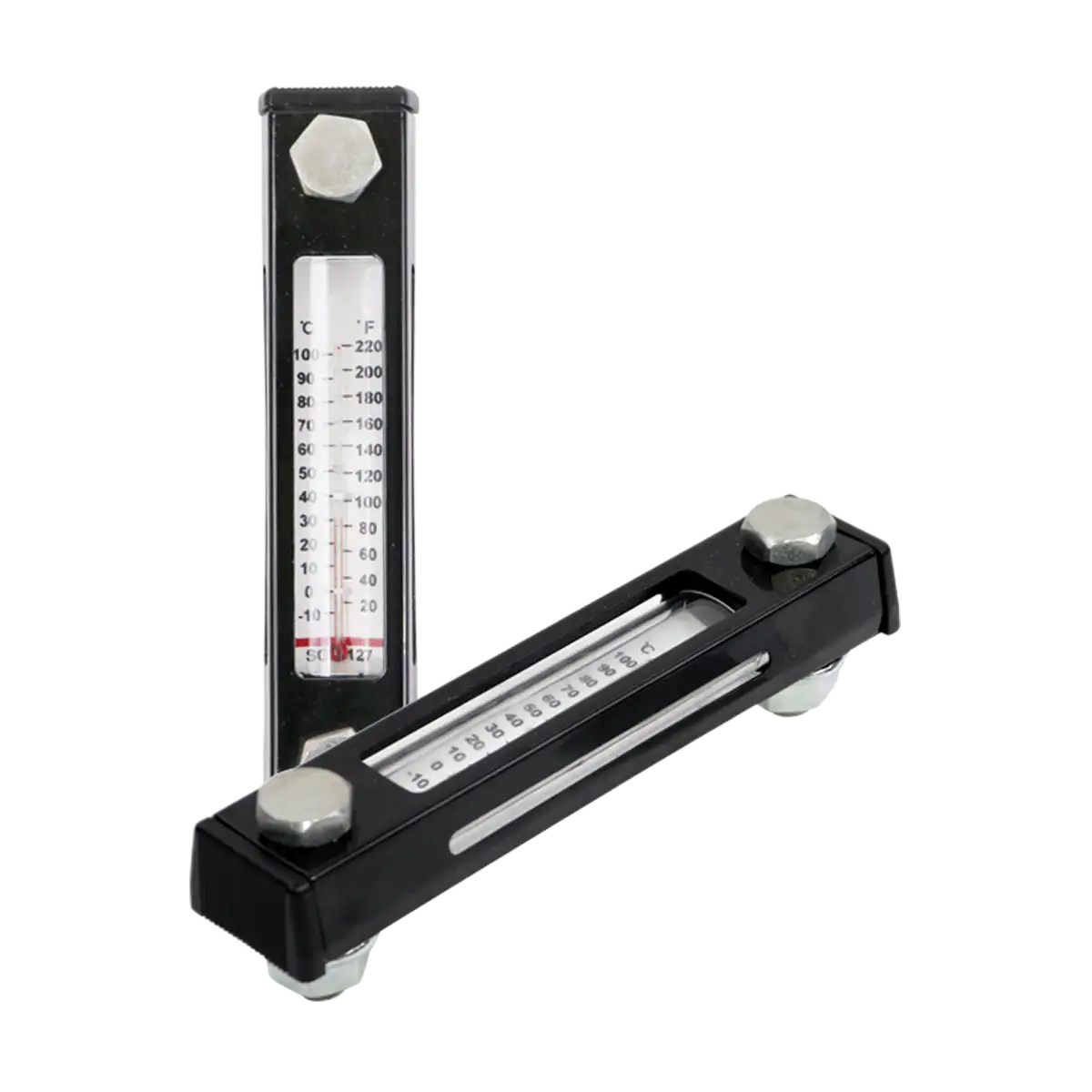 Indicador de nivel - 76 mm - con termómetro.