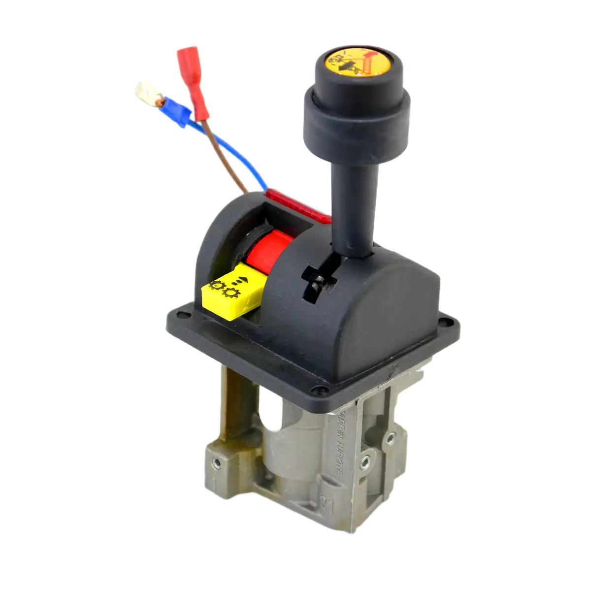 Llave manual de accionamiento de 3 vías.