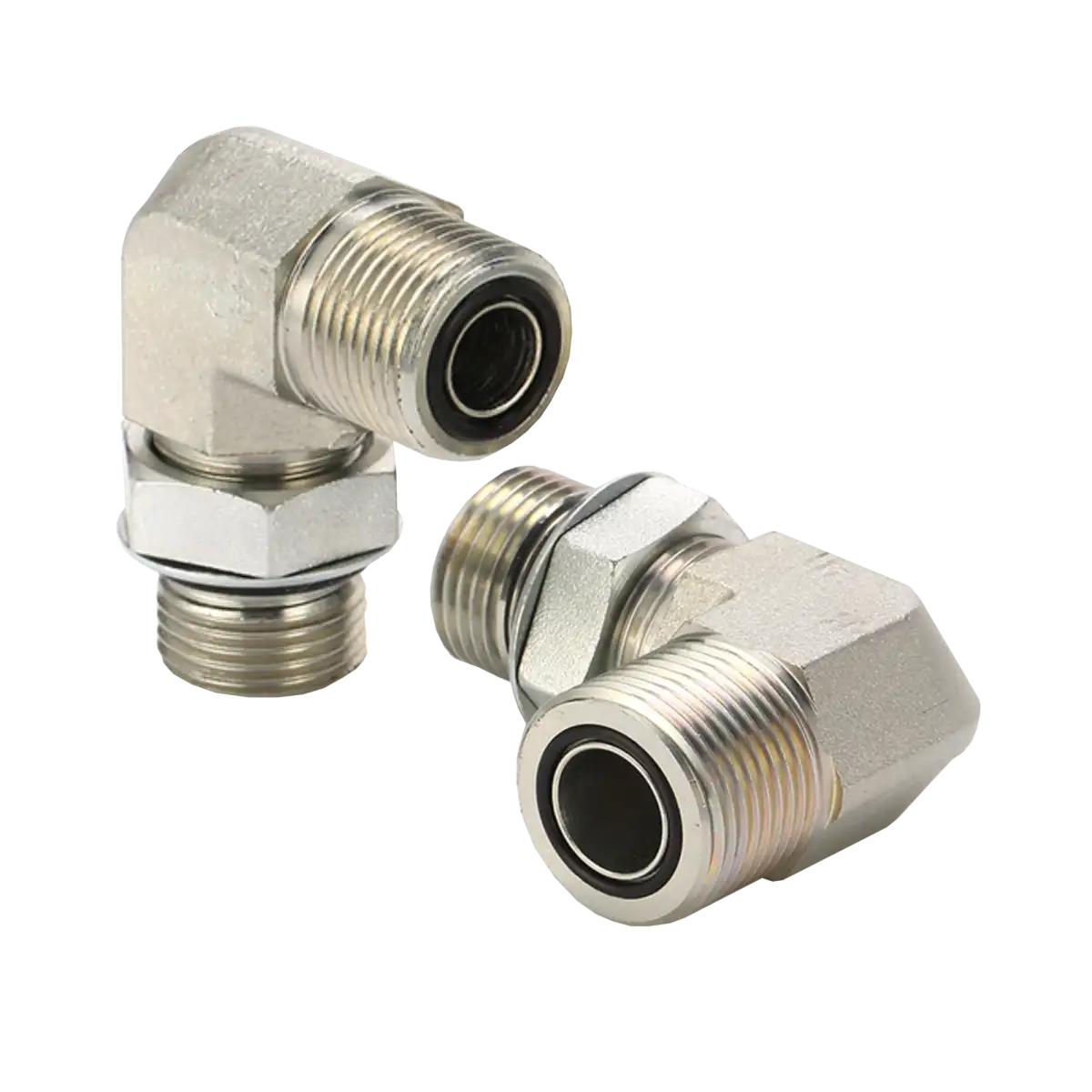 Adaptador curvo 90° - orfs 1.3/16" - macho unf 1.1/16" - 1FO9-12-12