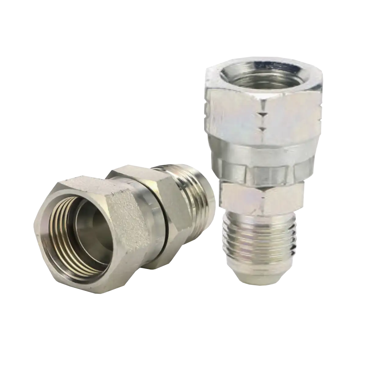 Adaptador recto - macho jic 7/16" - hembra jic 7/16" - 2J-04-04