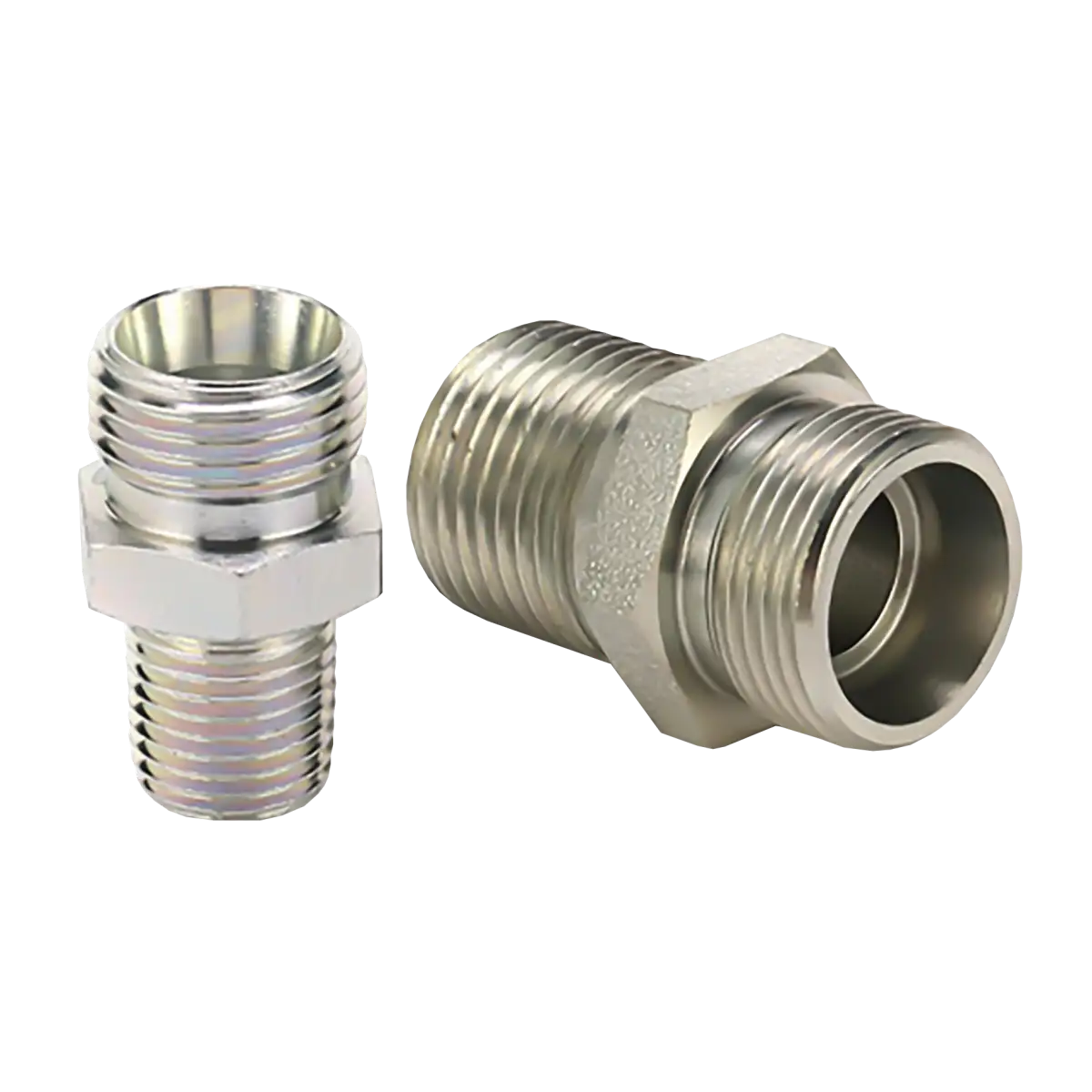 Adaptador recto - macho nptf 3/8" - métrico 16x1.5 - tubo 10mm. - 1CN-16-06